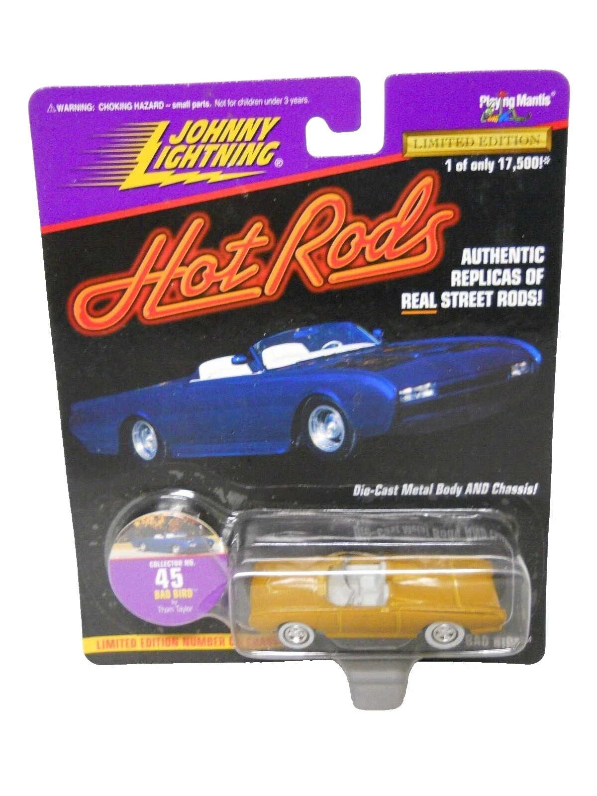 Johnny Lightning autos de carrera diecast escala 1:64