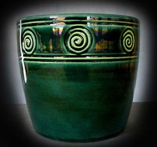 SELTENE & AUSGEFALLENE WIENER WERKSTATTE SEZESSIONISTISCHE GLANZ VASE - KOLOMAN MOSER ?