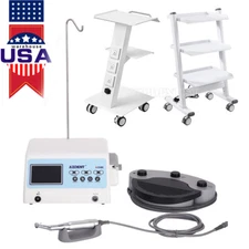Dental Tool Cart Trolley Stand Unit/ Surgical LED Brushless Motor Implant System