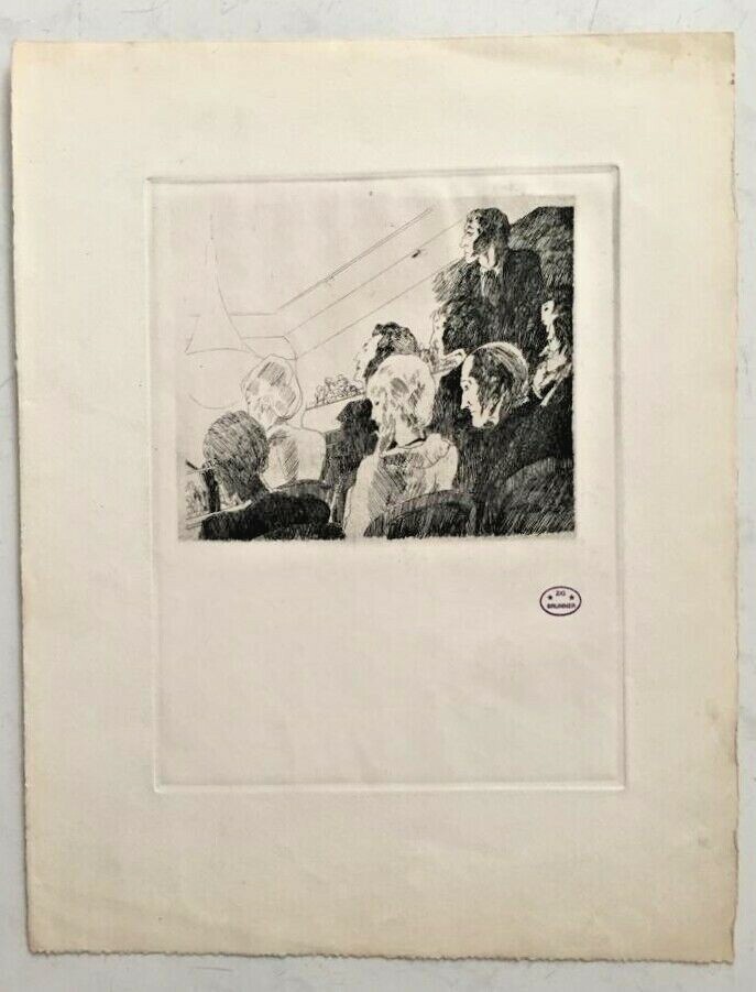 限定100 Edition3 lithograph Zyg Brunner- 3 Original lithographs very rare STAMP ORIGINAL
