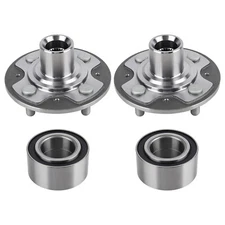 4x Front Wheel Hub & Bearing For Honda Civic LX 2000-1994 510030 WB510030