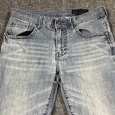 TK Axle Jeans Mens 30x30 Slim Straight Light Denim Western TK Axle Jeans Mens 30x30 Slim Straight Light Denim Western