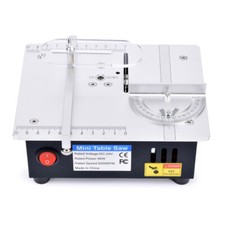 Mini seghetto da tavolo lavorazione legno elettrico banco fai da te PCB macchina da taglio scrivania