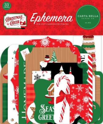 Carta Bella - CBCHR141024 Christmas Cheer - Ephemera