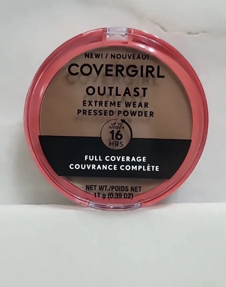 COVERGIRL Outlast Extreme Wear Pressed Powder, 880 Cappuccino, 0.38 oz, Full - Image 4 of 4