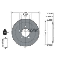 Textar 2X Bremstrommel 94036300