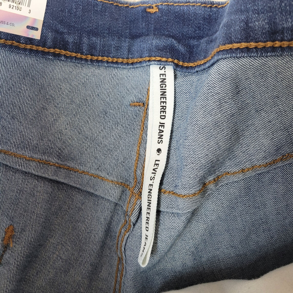Levis LEJ 570 Jeans Mens 33x32 Blue Engineered Baggy Tapered Levis LEJ 570 Jeans Mens 33x32 Blue Engineered Baggy Tapered