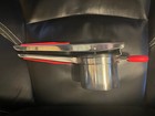 LOT OF 3 KITCHEN ITEMS - POTATO RICER, FOOD CLIP TONGS, & PC LIFTING FORKS -USED — photo 4
