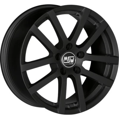 MSW 22 smart 453 schwarz Alufelgen forfour Winterräder RDKS 15 Zoll by OZ - Bild 1 von 4