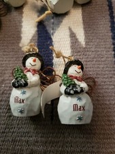 Christmas Personalized Miniature Ornament pick your name