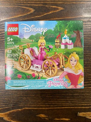 Lego Disney Princess #43173 Aurora's Royal Carriage New 62 pieces