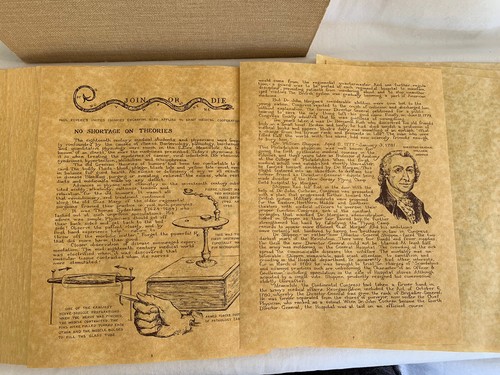 Revolutionary Medicine Parchment Pages 1 thru 75 With Folio Illustrated Medical - Picture 15 of 21