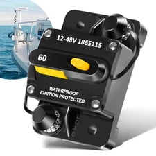 MKR-27 60 AMP Circuit Breaker 1865115 for All Minn Kota Trolling Motors 12-48V