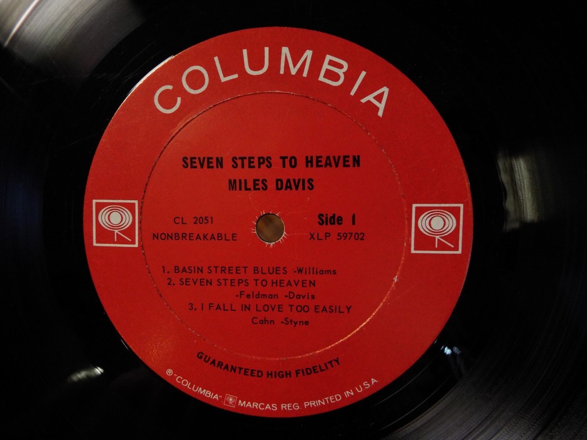 MILES DAVIS JAZZ SEVEN STEPS TO HEAVEN MONO LP VINYL ALBUM | eBay