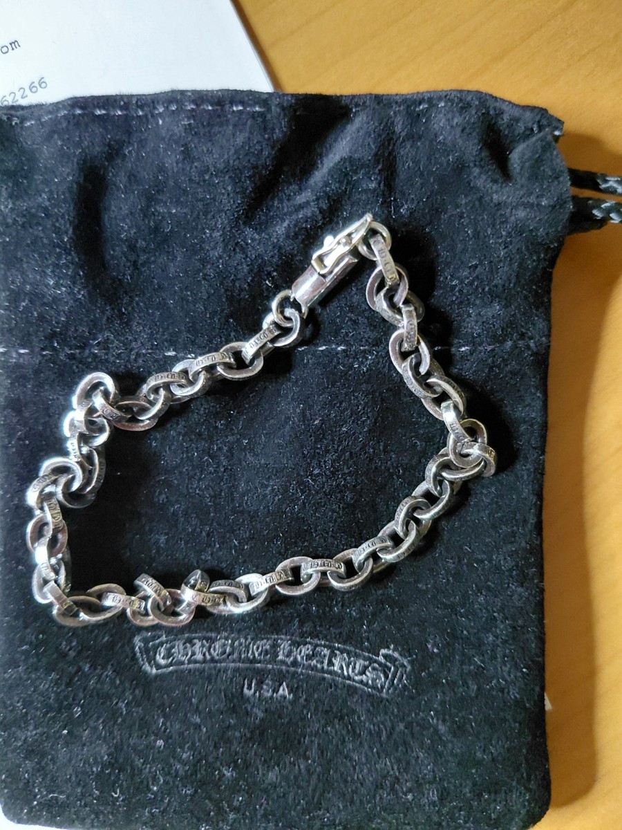 ほぼ新品CHROME HEARTS PAPER CHAIN BRACELET chrome hearts paper chain bracelet BRAND NEW 2026 | eBay