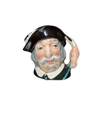 Royal Doulton Sancho Panco Character Jug 4  W/authenticty Sticker 
