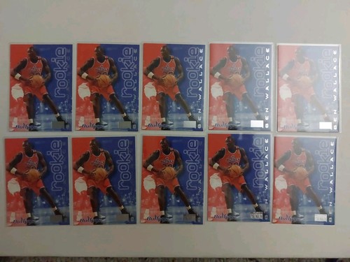 1996-97 Skybox Premium Ben Wallace #236 Rookie Lot of 10