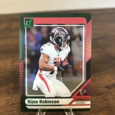 2024 Panini Donruss Clearly Bijan Robinson  19/25  Card No. 4