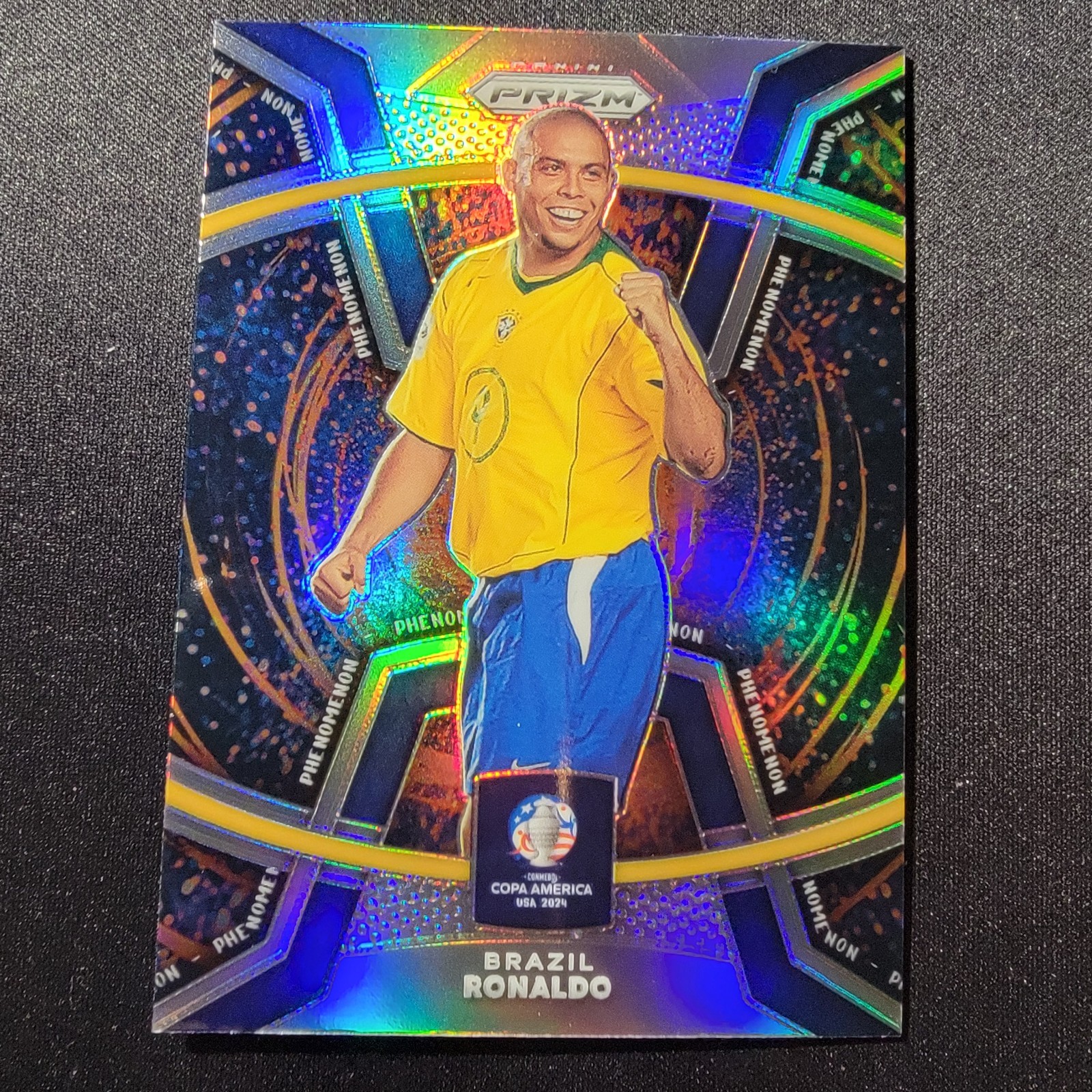 2024 Prizm CONMEBOL Copa America Phenomenon Silver Prizm #38 Ronaldo Brazil