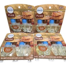 8x Febreze Sea Salt Caramel Maple Scented Refills Air Freshner 8 Plugs Limited