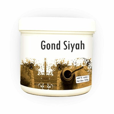 Hakim sulemans Gond Siyah (Kala Gond) Reines & Natürliches...