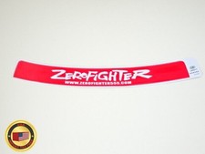 Honda ZEROFIGHTER Civic EK9 EG6 EF9 Front white window sticker decal JDM