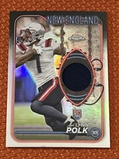 2024 Topps Chrome - Rookie Relics Ja'Lynn Polk #CRR-JP (MEM, RC)