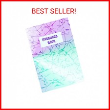 Password Book: Internet Password Organizer Log Book with Alphabetical Tabs  6"