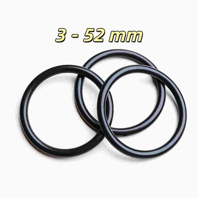 ORinge 3 - 52 mm Schnurstärke 1mm NBR70 Dichtungsring Dichtring O-Ring Gummiring