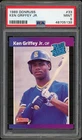 1989 Ken Griffey Jr Donruss Rated Rookie #33 RC PSA 9