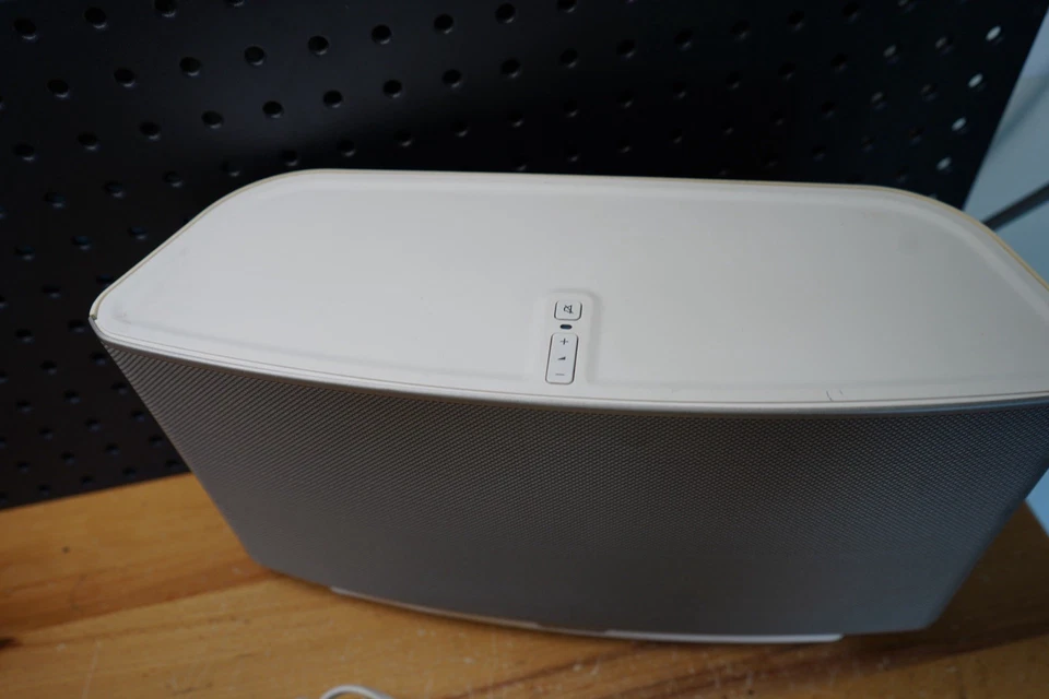 Altavoz sistema de música inalámbrico Sonos ZonePlayer S5 SOLO blanco con cable de alimentación Foto 3 de 4