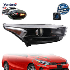 For 2022-2024 Kia Forte Right Passenger Side Halogen Headlight Wo Led Drl