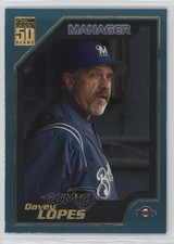 2001 Topps Limited Edition Davey Lopes #342 0h1