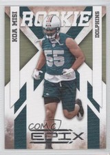2010 Panini Epix Rookie Silver 211/250 Koa Misi #158 0a1