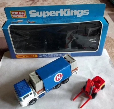 Matchbox Superkings K-34 Pallet Truck - Photo 1/4