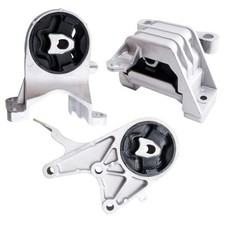 Set of 3 Engine Mount and Transmission Mount Kit Compatible with Malibu 2009