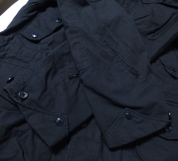 Used Engineered Garments Field Parka Nyco Ripstop Hoodie Mens Size S Navy image 10