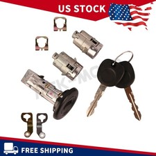 Ignition Key Switch Cylinder Kit With 2 Keys And Door Locks For Chevrolet 01-07 Ignition Key Switch Cylinder Kit With 2 Keys And Door Locks For Chevrolet 01-07