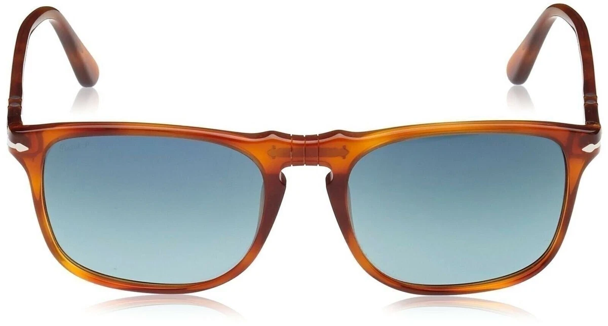Persol Unisex PO3059S 96/S3 54mm Land of Siena/Polarized Gradient Blue...