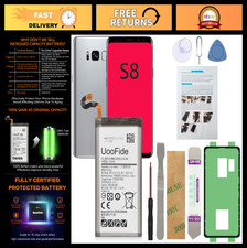 High-Capacity Battery Replacement for Galaxy S8 SM-G950 - All Carriers Compatibl