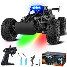 Remote Control Car for Kids 3 4 5 6 7 , 20 KM/H High-Speed RC Cars with LED L...