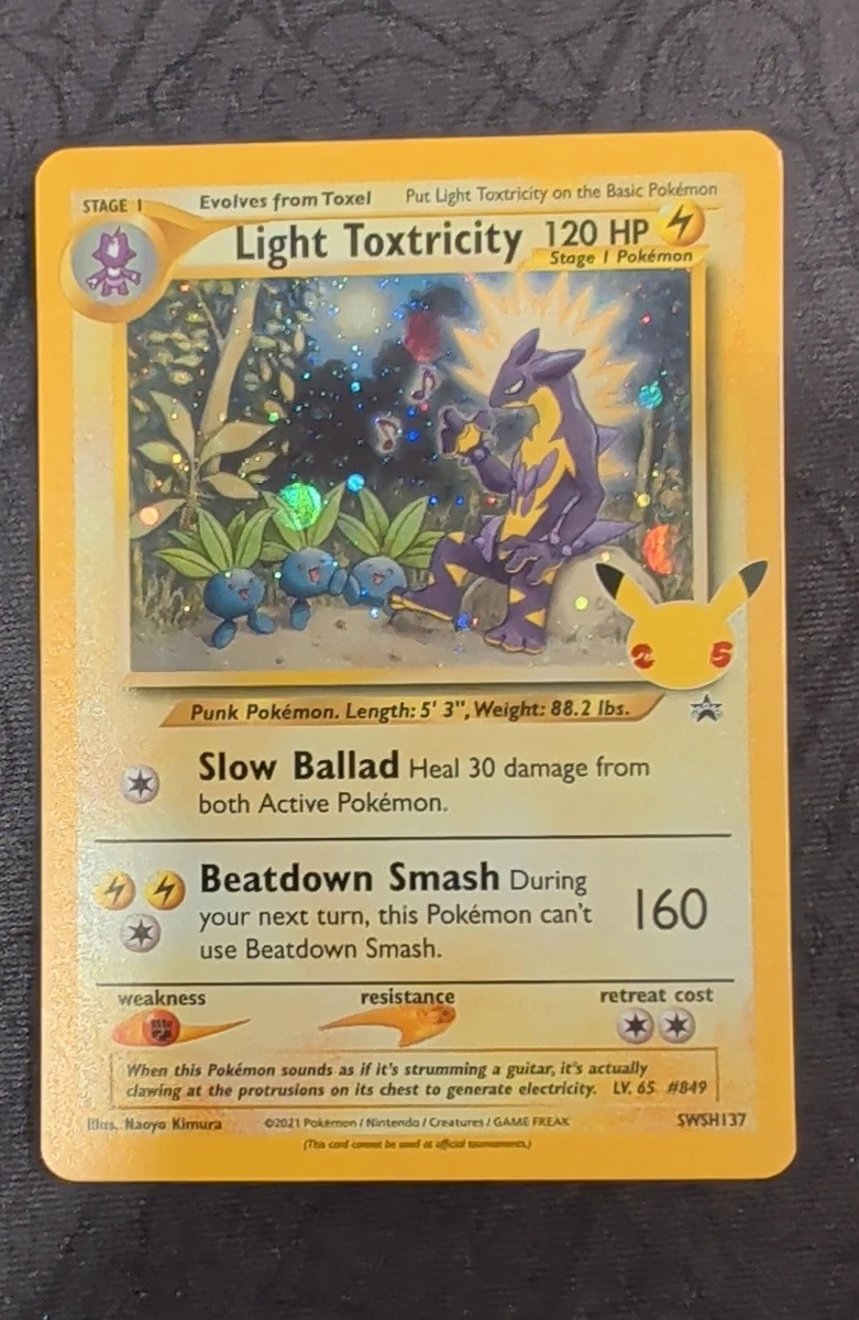 25+ Light Toxtricity Pokémon TCG Cards for sale | Updated Oct 2026