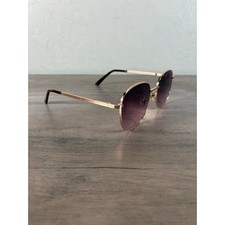 SOJOS UV4000 SJ1137 51 21-149 Gold Frame Women's Aviator Sunglasses EUC