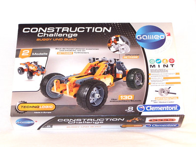 Construction Challenge - Buggy und Quad / Clementoni TechnoLogic