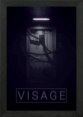 Visage Game Poster Framed Wall Art Poster Canvas Print Picture