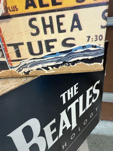 The Beatles ANTHOLOGY 3-Cube Promo Standee RARE Vintage Floor Display 1996 BONUS - Bild 3 von 9