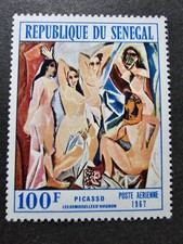 Stamp Senegal The Young Ladies Of Avignon Picasso No. 59 New Unused 1967