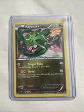 Pokémon TCG Rayquaza Holo Rare Card Legendary Treasures 93/113