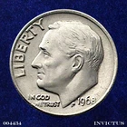 1968-P Roosevelt Dime (Brilliant & Uncirculated)