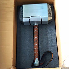 FULL Metal CATTOYS 1:1 THE AVENGERS THOR HAMMER REPLICA PROPS MJOLNIR GIFTS 1/1
